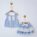 Kız Bebek Blomline Etekli 2'li Takım
