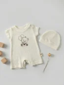 Erkek Bebek Yazlık Ayıcıklı Barbatöz