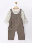 Erkek Bebek Askılı Salopet Uzun