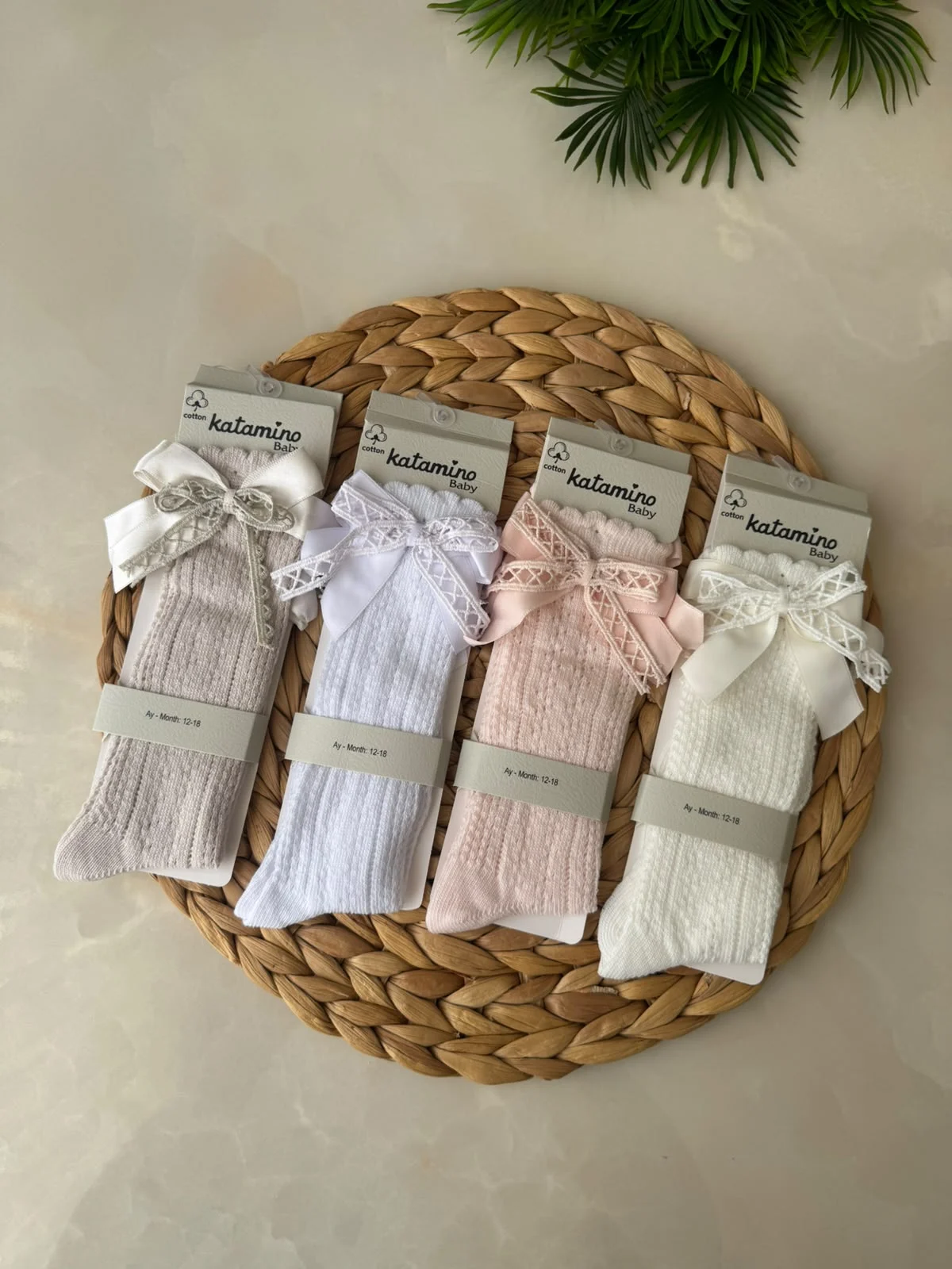 Kız Bebek Dantel Detaylı Çorap - Görsel 2