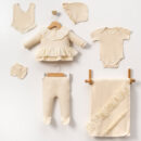 Kız Bebek Hastane Çıkışı 7'li Set